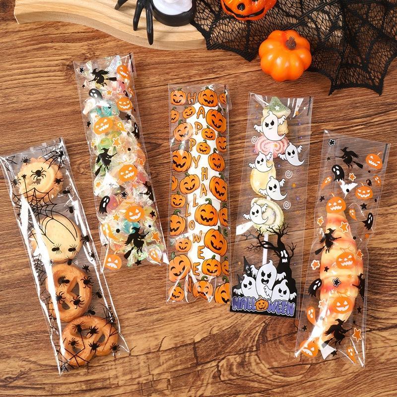 50/100Pcs Halloween Self Adhes - Packaging review and price